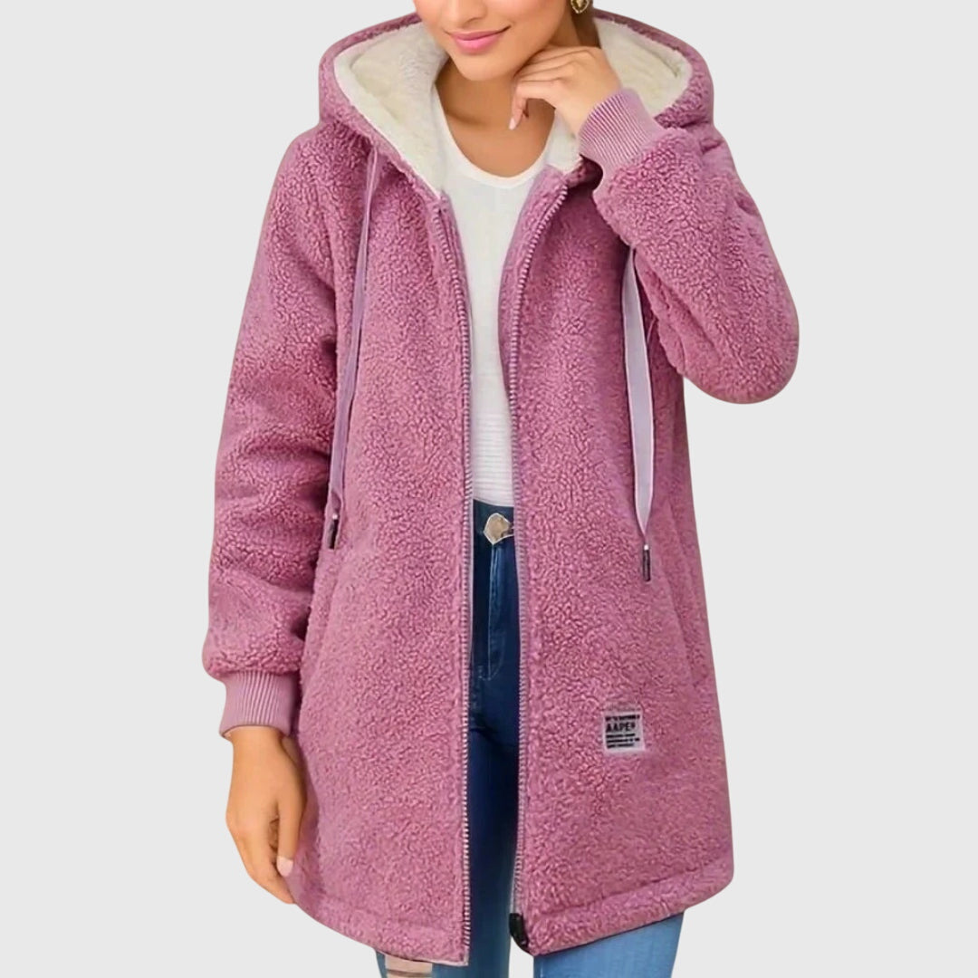 ELENA - Warme Fleece Jas met Comfortabele Pasvorm en Casual Elegant