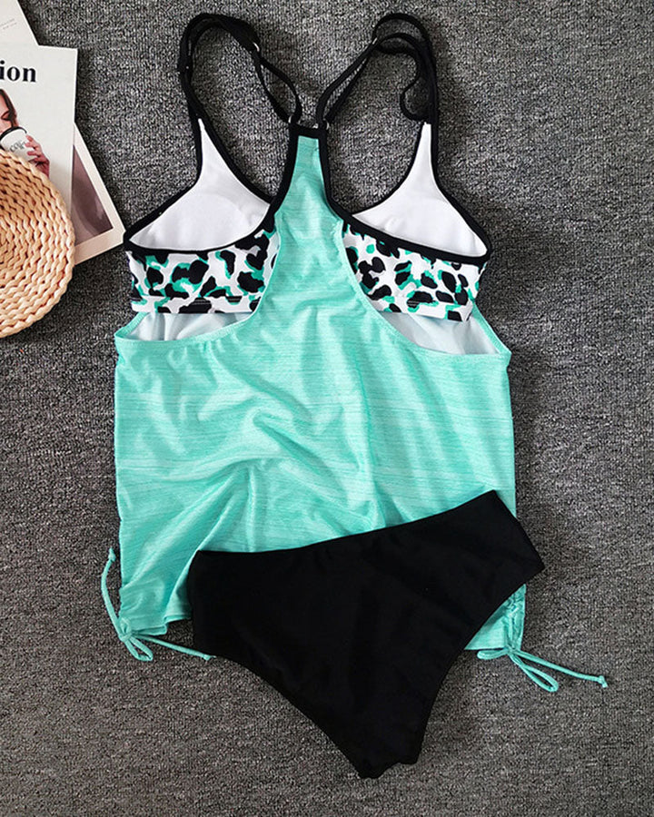 Augustus - Tankini met luipaardprint