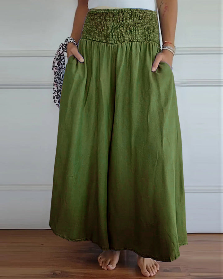 Reina Comfortabele Wijde Broek