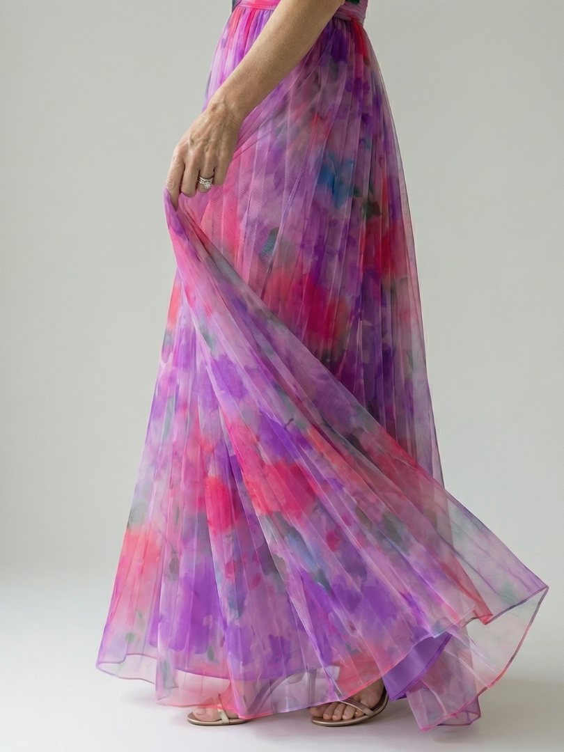Isel - Zachte Wikkel Maxi Jurk