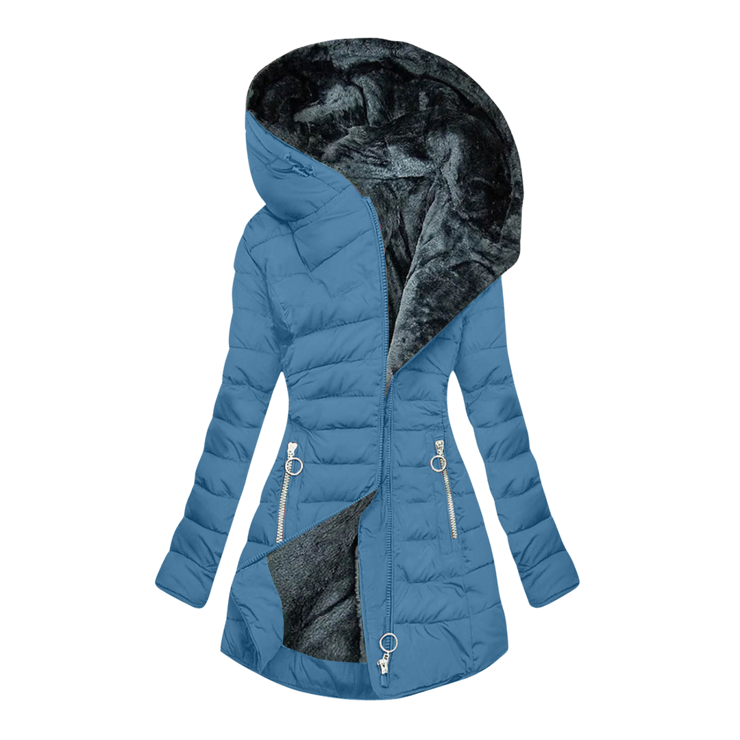 Giulia - Lange Winterjas met Warmtebescherming en Elegante Dagelijkse Stijl