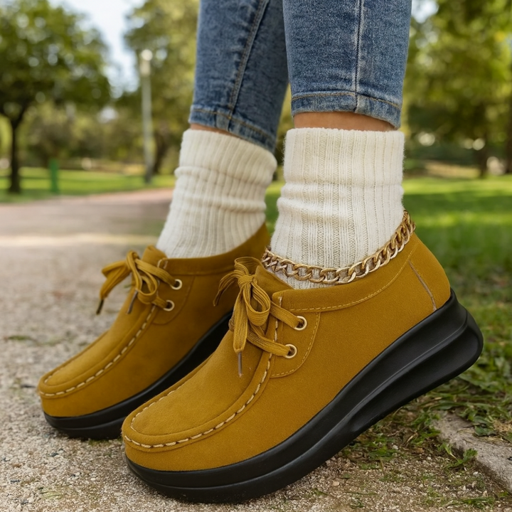 LOUISE MARIE - Schoen met Ultiem Comfort en Verhoogde Zool voor Herfst en Winter