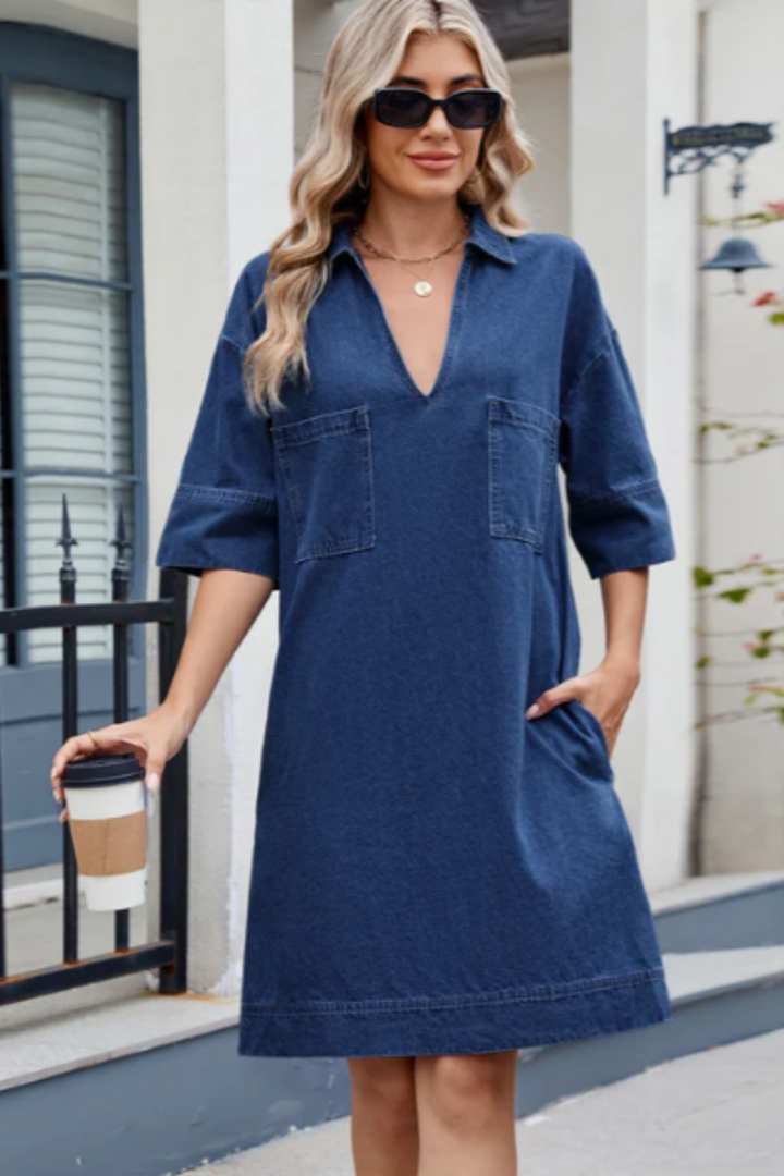 Jade - Casual Spijkerjurk