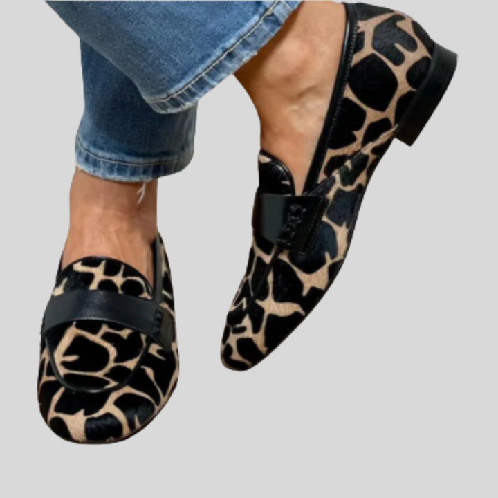Katie - Instappers met luipaardprint