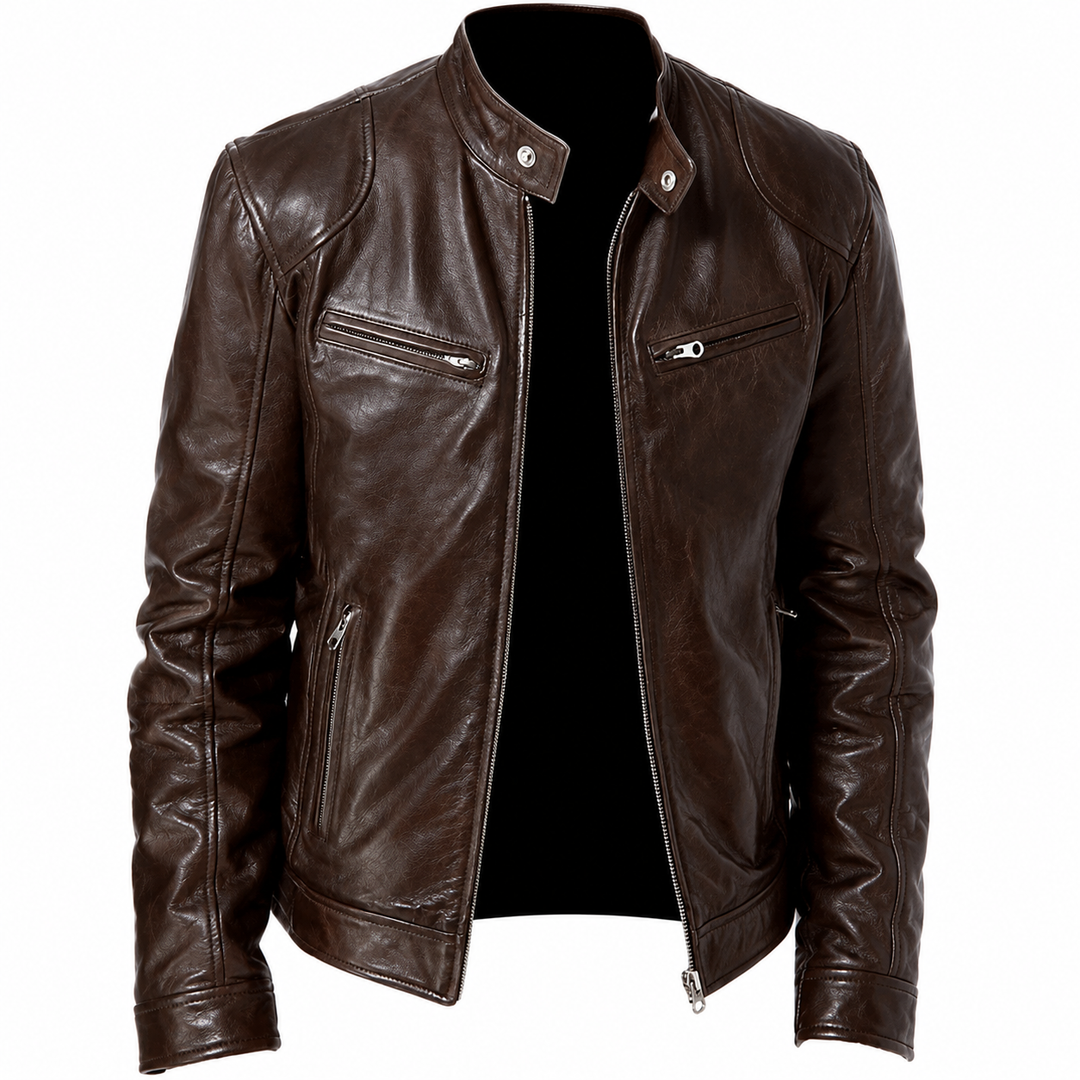 Armand - Leren Café Racer Jas