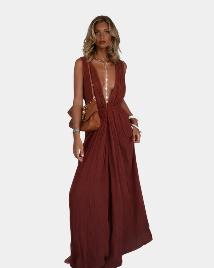 Aveline - Elegante combinatie met V-hals