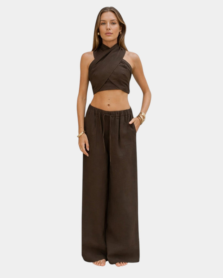 Louna  - Strapless set met halternek