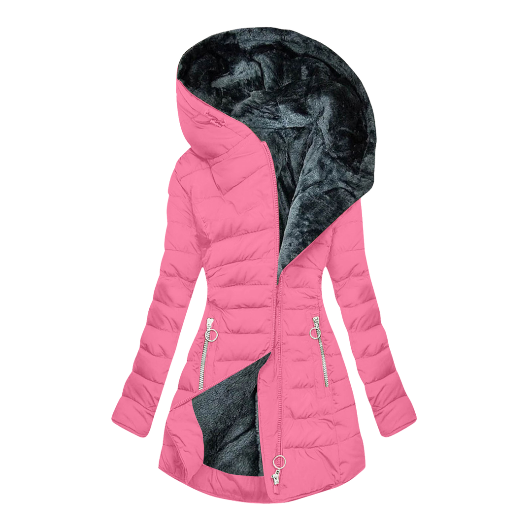 Giulia - Lange Winterjas met Warmtebescherming en Elegante Dagelijkse Stijl