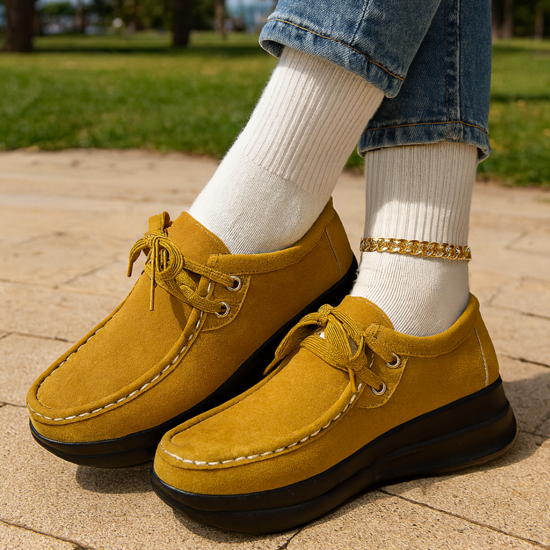 LOUISE MARIE - Schoen met Ultiem Comfort en Verhoogde Zool voor Herfst en Winter