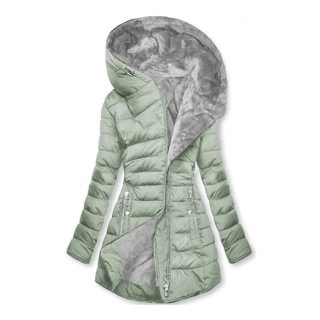 Giulia - Lange Winterjas met Warmtebescherming en Elegante Dagelijkse Stijl