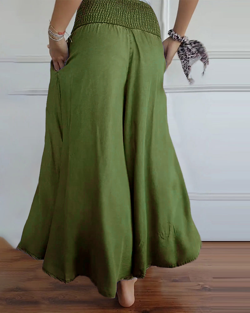 Reina Comfortabele Wijde Broek
