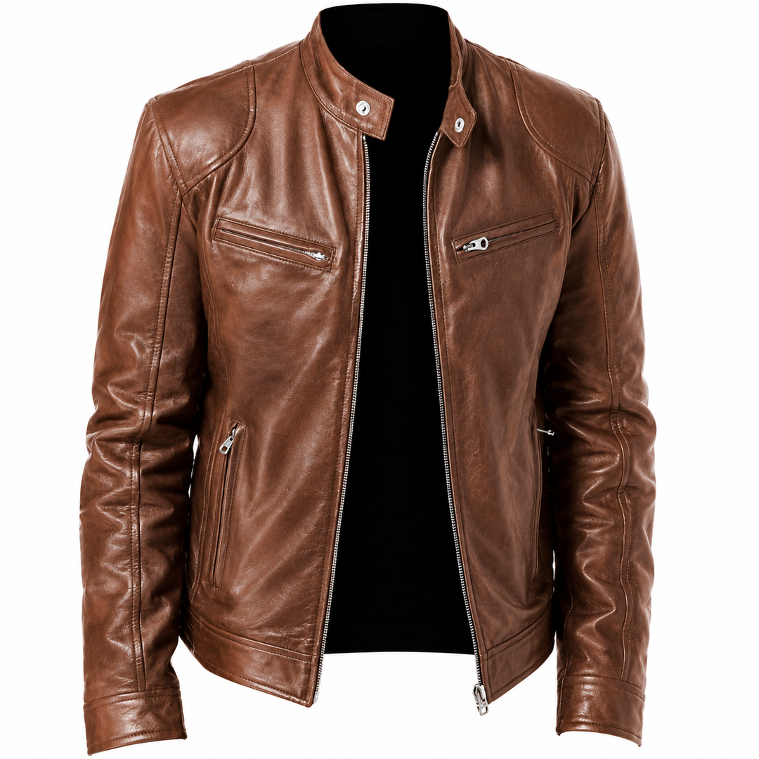Armand - Leren Café Racer Jas