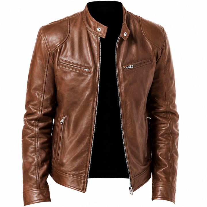 Armand - Leren Café Racer Jas