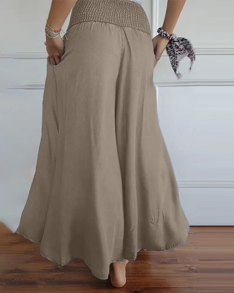 Reina Comfortabele Wijde Broek