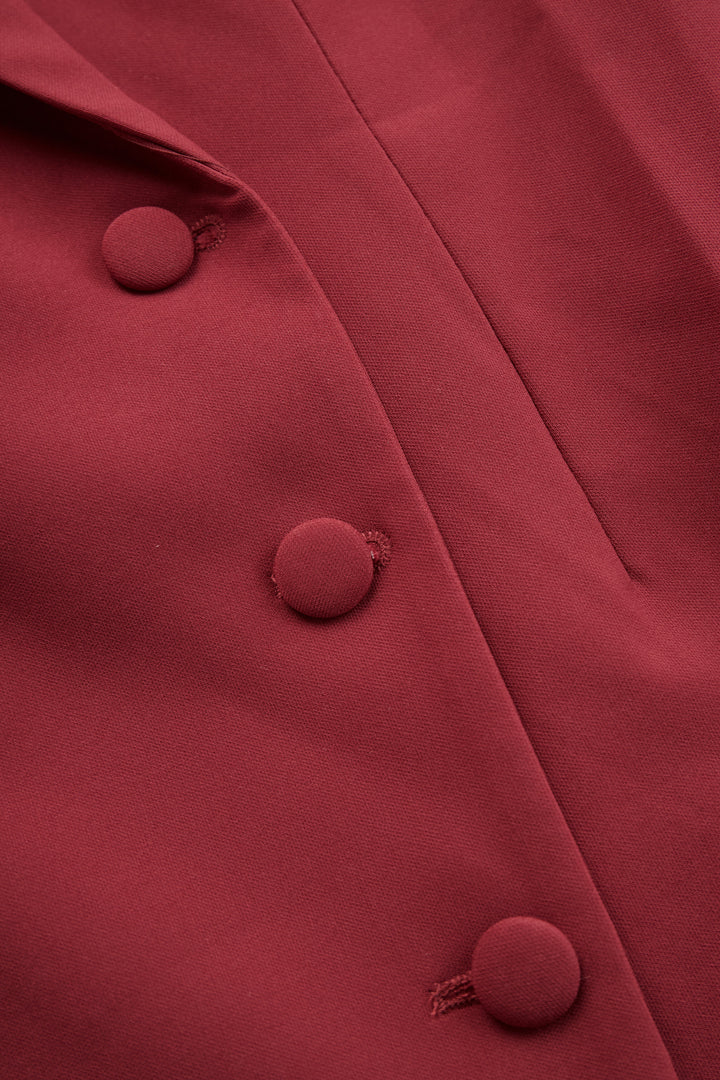 Camille - Op Maat Gemaakte Blazer Jurk
