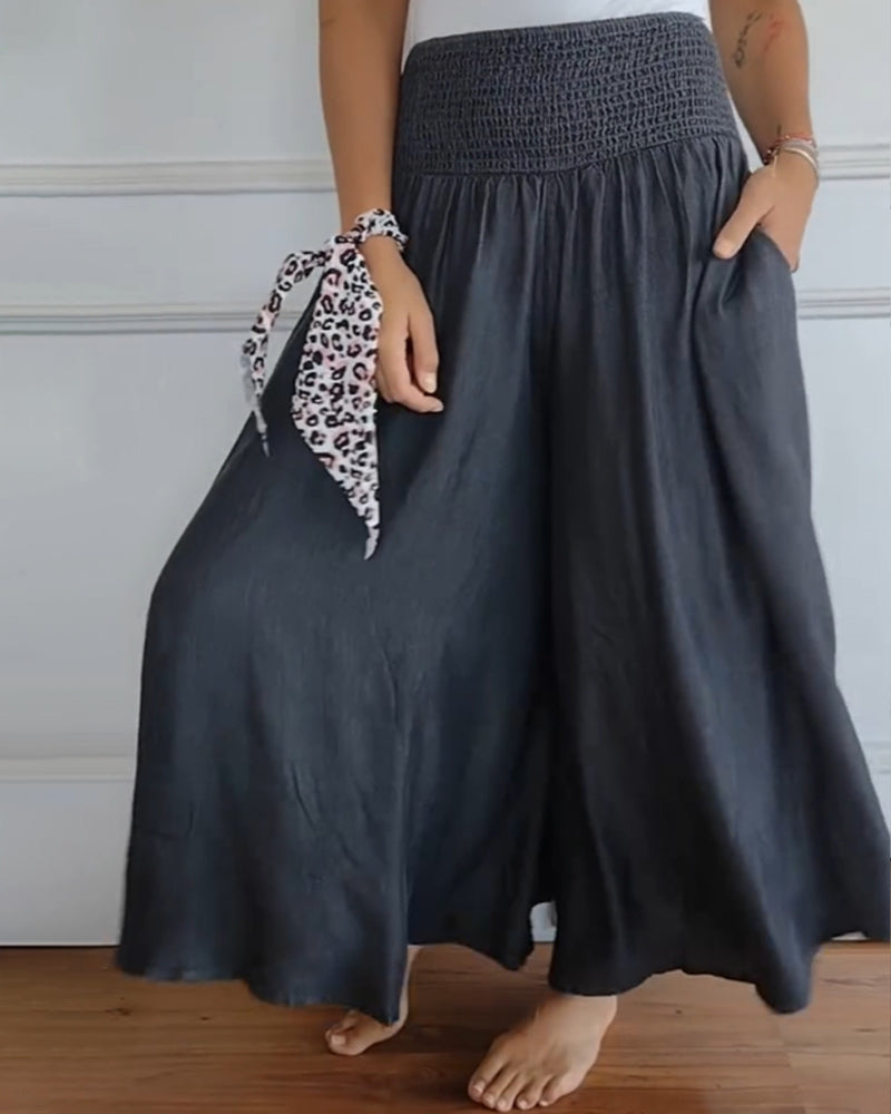 Reina Comfortabele Wijde Broek