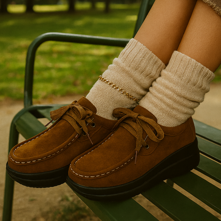 LOUISE MARIE - Schoen met Ultiem Comfort en Verhoogde Zool voor Herfst en Winter