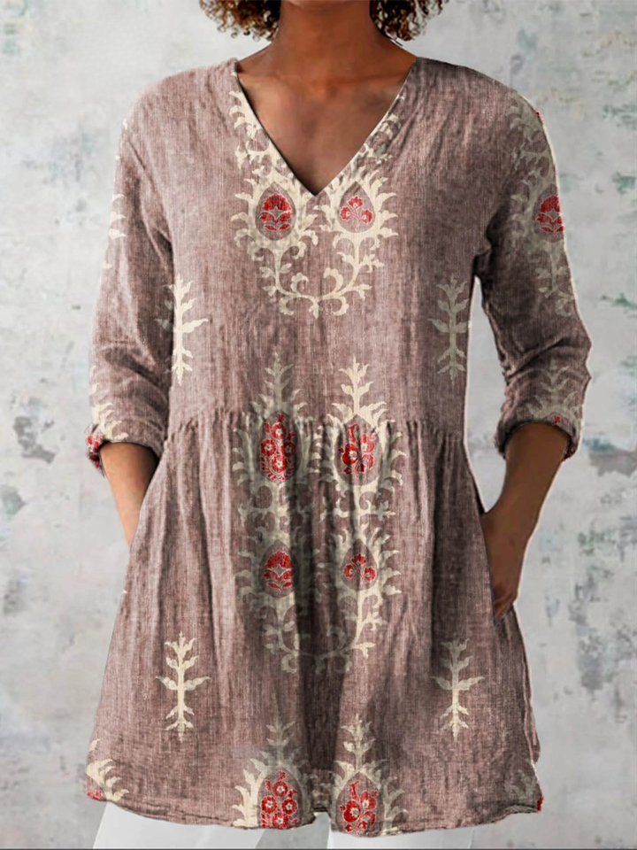 Camille - Elegante lange blouses