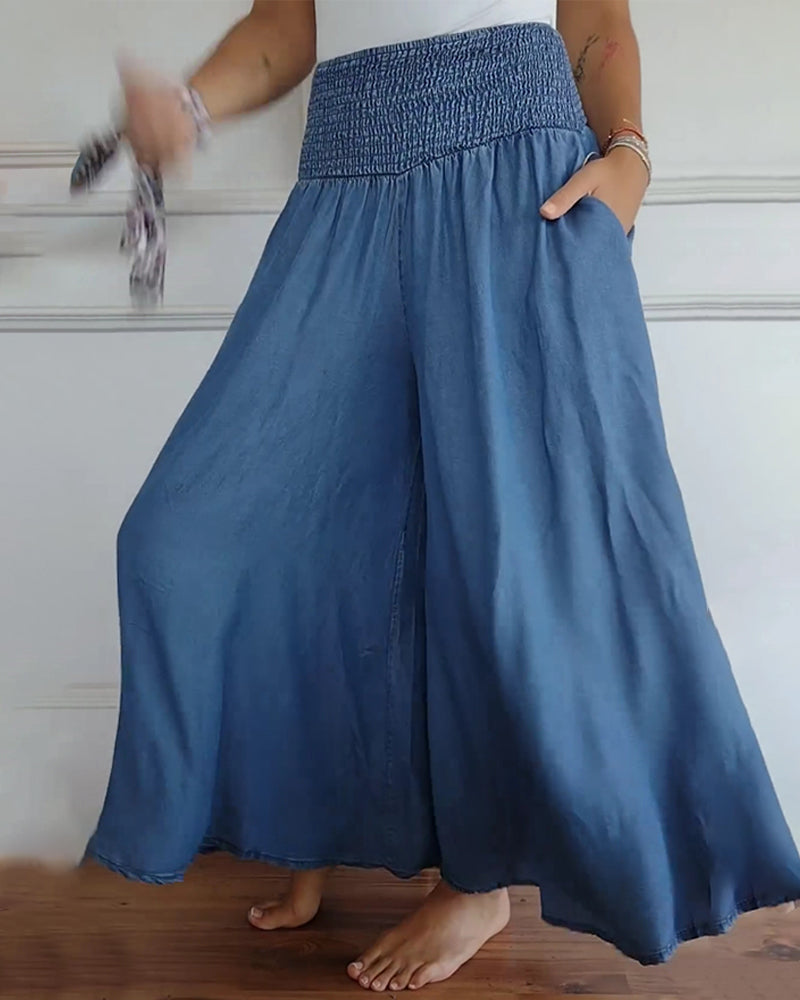 Reina Comfortabele Wijde Broek