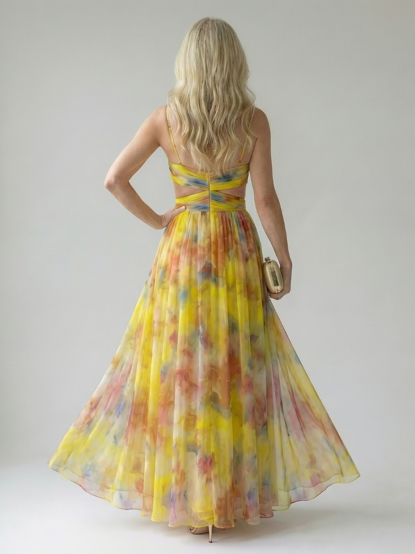 Isel - Zachte Wikkel Maxi Jurk