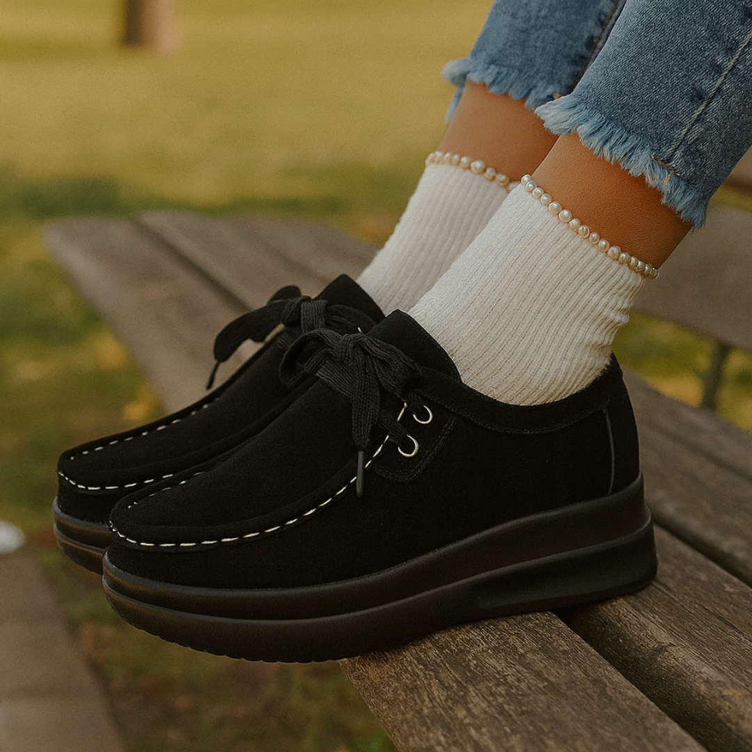 LOUISE MARIE - Schoen met Ultiem Comfort en Verhoogde Zool voor Herfst en Winter