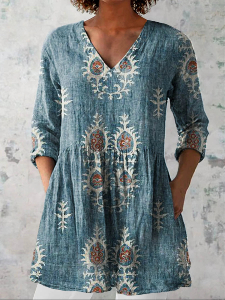 Camille - Elegante lange blouses