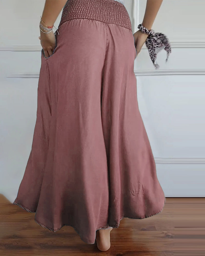 Reina Comfortabele Wijde Broek