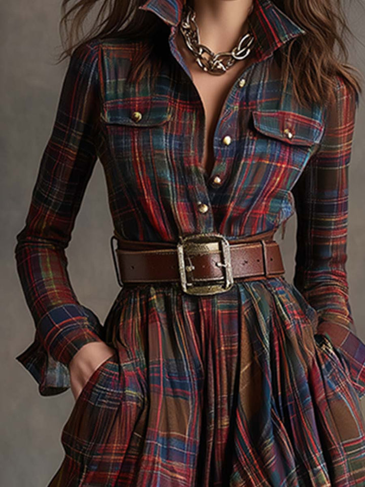 Scarlett - Jurk Met Ceintuur