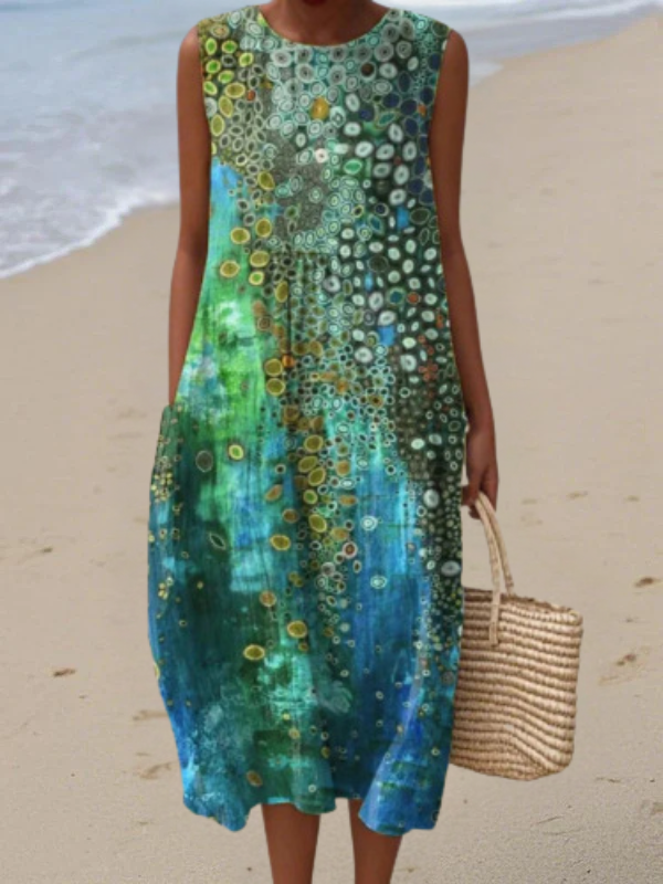Cara Reef Midi Dress - Product