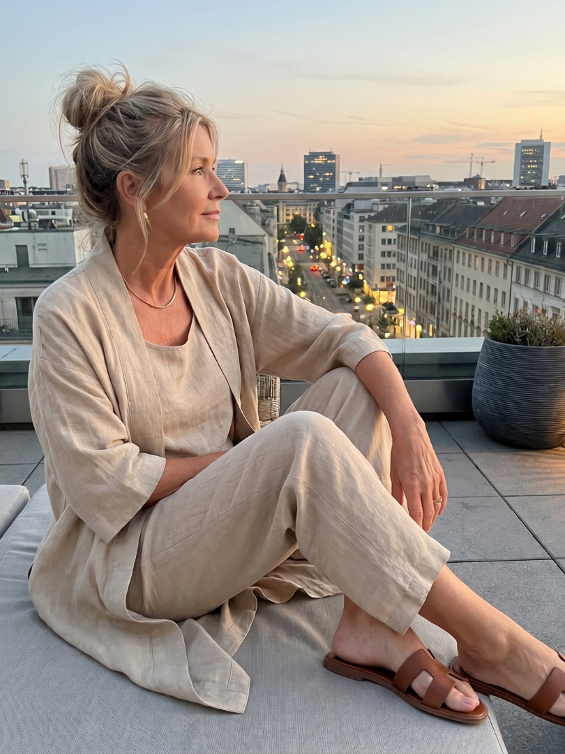 Yael - Drie-delige Relaxed Top Broek Set