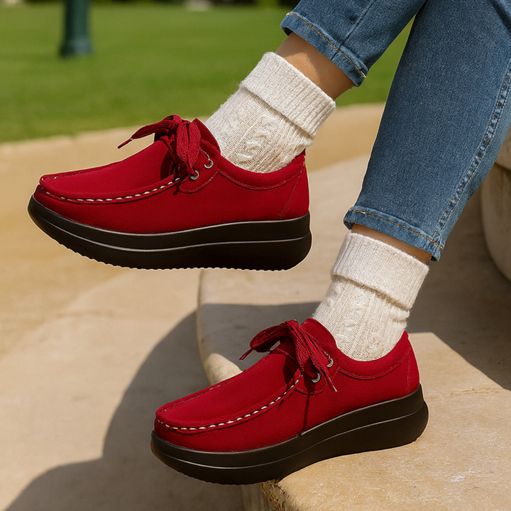 LOUISE MARIE - Schoen met Ultiem Comfort en Verhoogde Zool voor Herfst en Winter