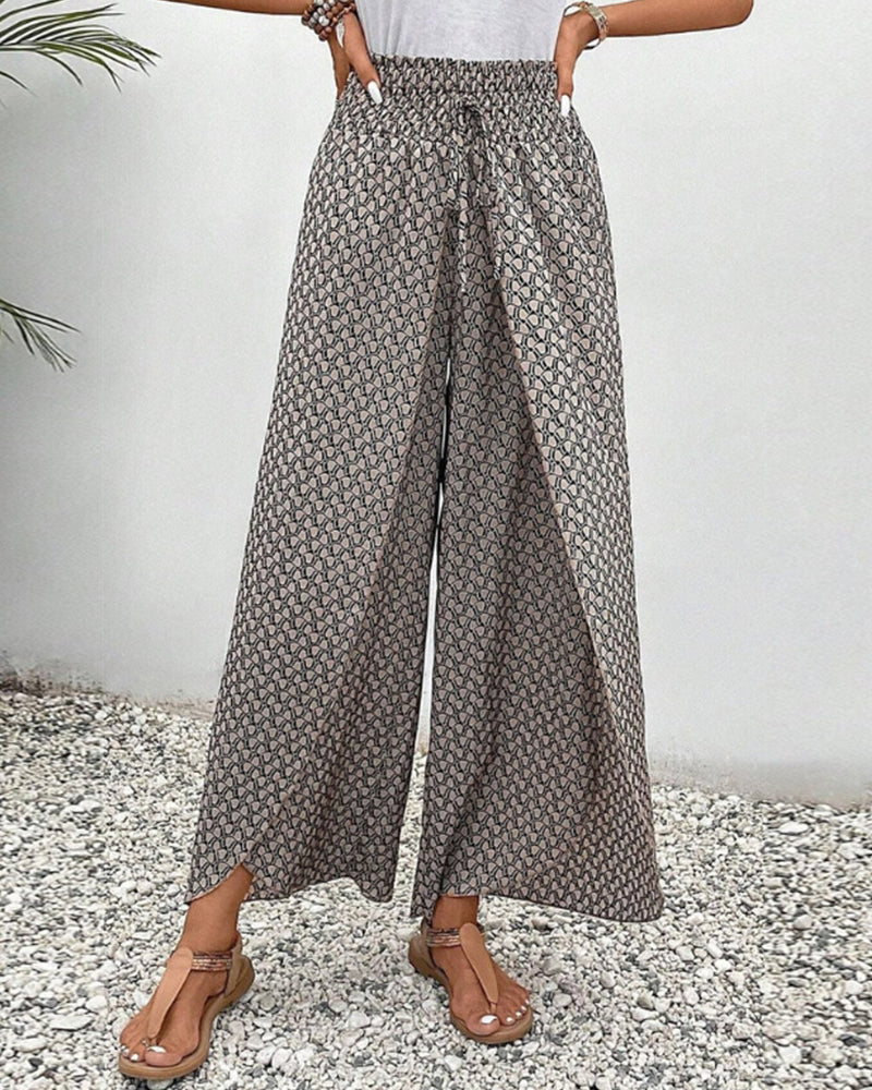 Lunara™ - Damen Wide Leg Broeken