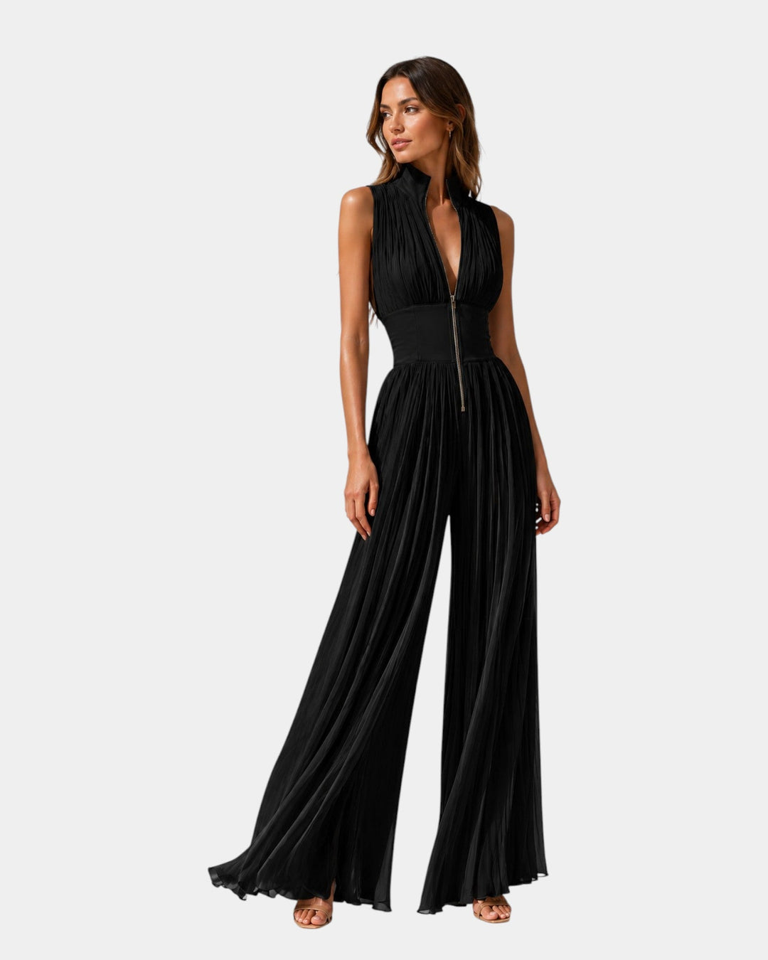 Mazarine - Elegante jumpsuit met rits