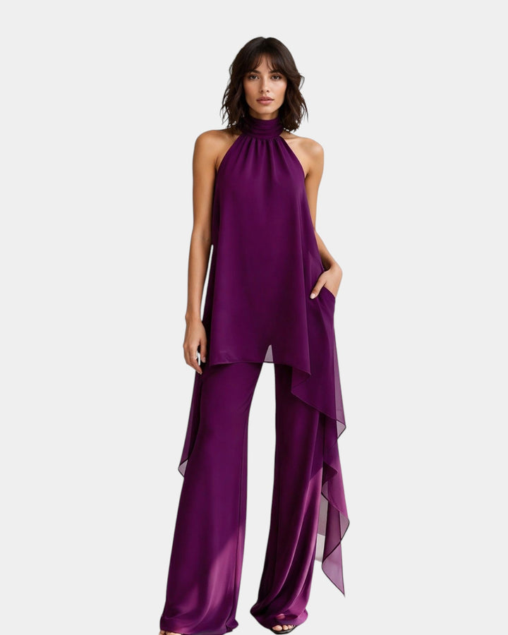 Tilda - Set van elegante blouse met pantalon