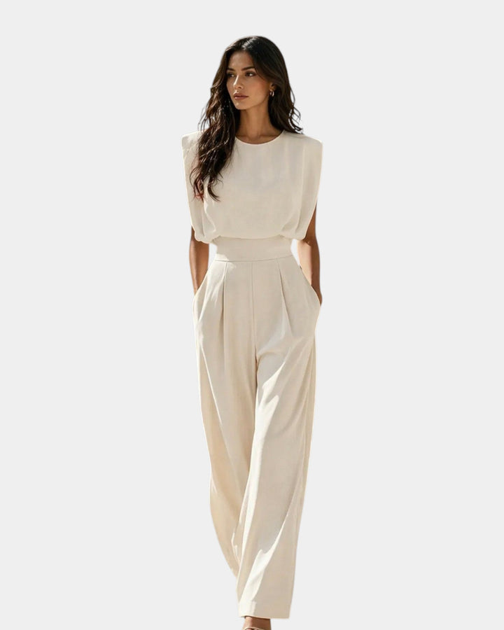 Aymeline - Elegante jumpsuit met riem