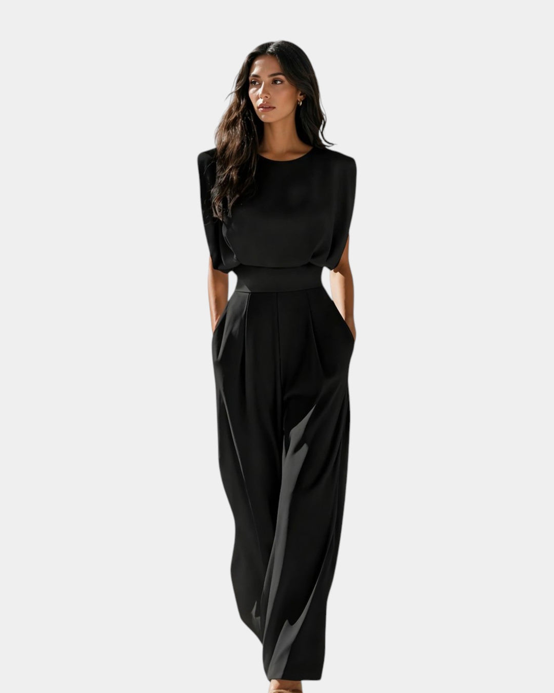 Aymeline - Elegante jumpsuit met riem