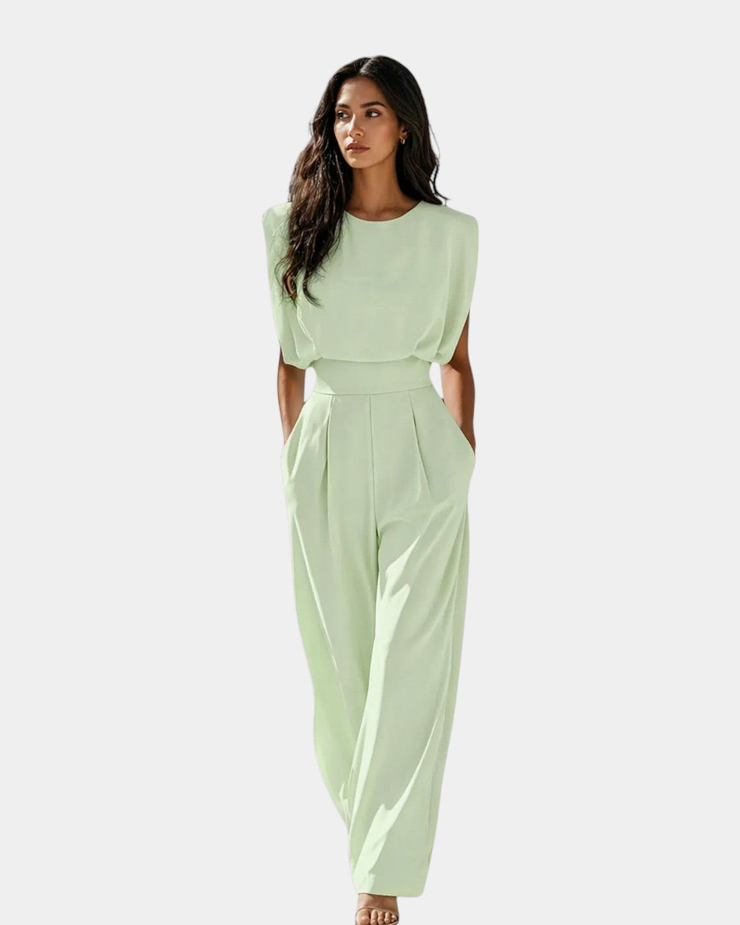 Aymeline - Elegante jumpsuit met riem