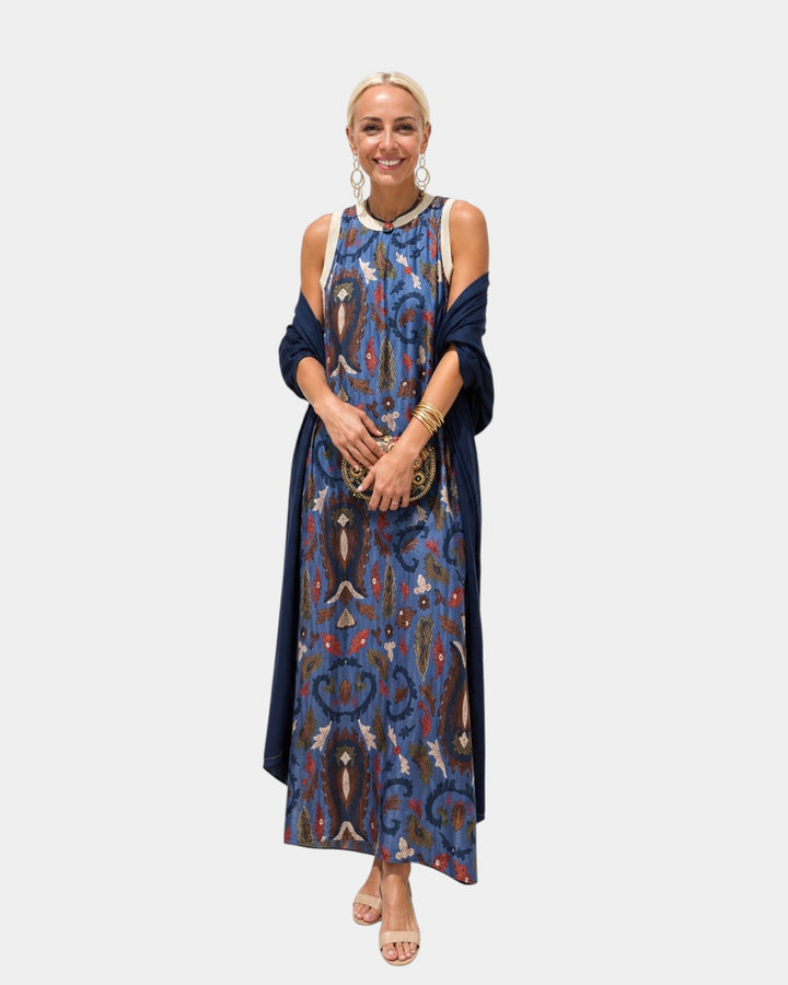 Lynette - Set met jurk en lichte gilet