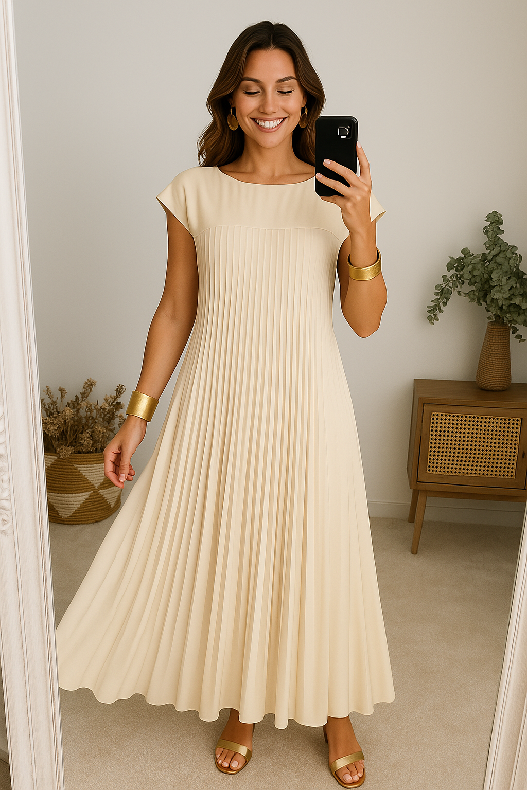 Mathilda - Elegante en Comfortabele Jurk