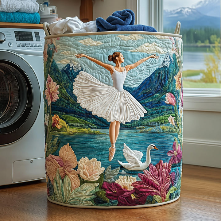 Elegante Gevoerde Wasmand Ballerina
