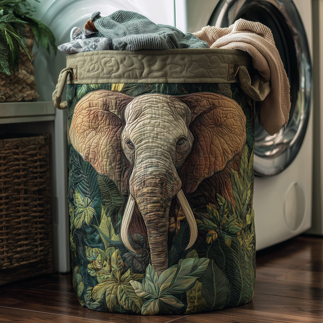 Gestoffeerde Olifantenwasmand
