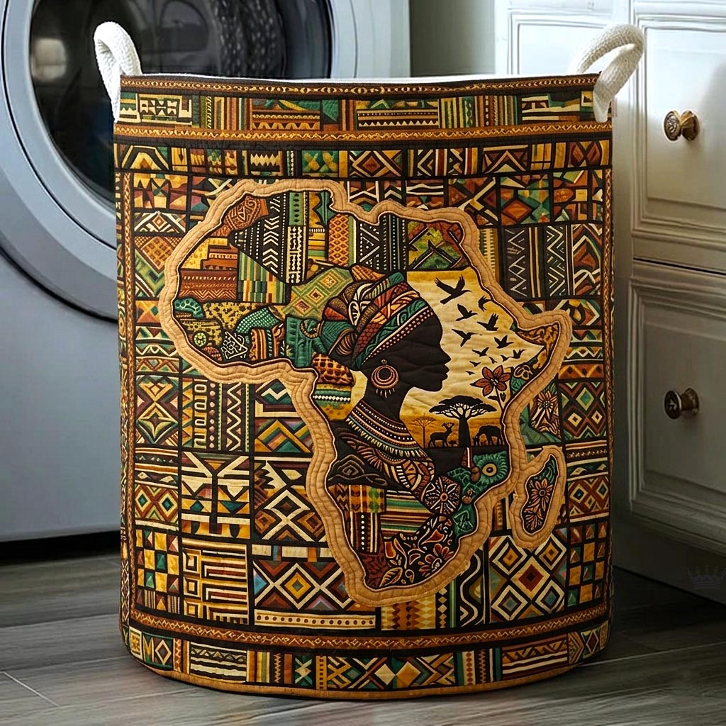 Gequilt Wasmand Afrika Erfgoed