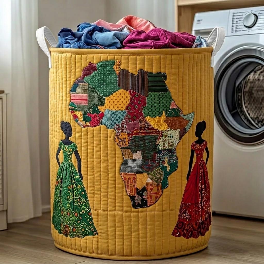 Gevoerde Wasmand Afrika Erfgoed
