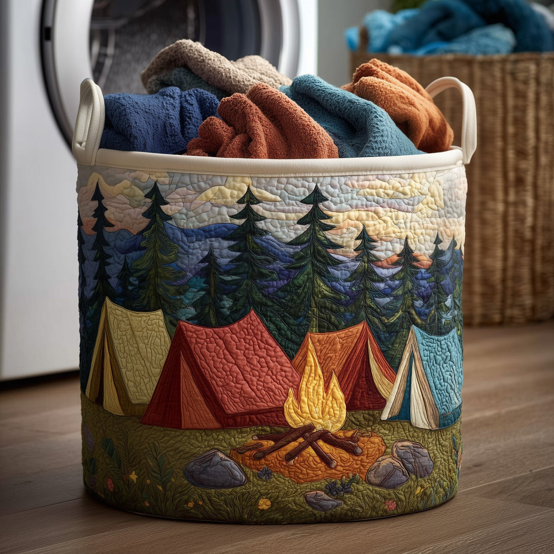 Matelassé Wasmand Campfire Dream