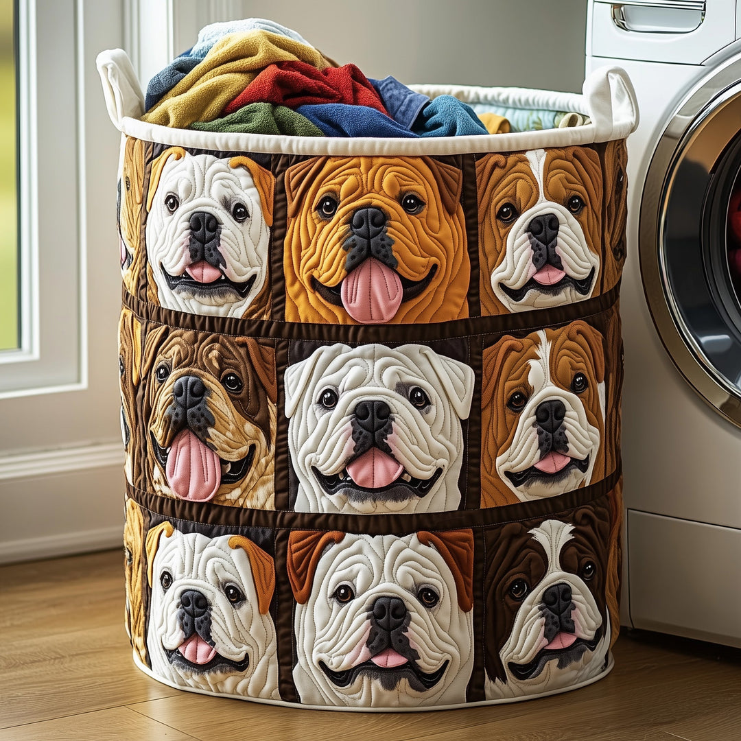 Bulldog Buddy Gevoerde Wasmand