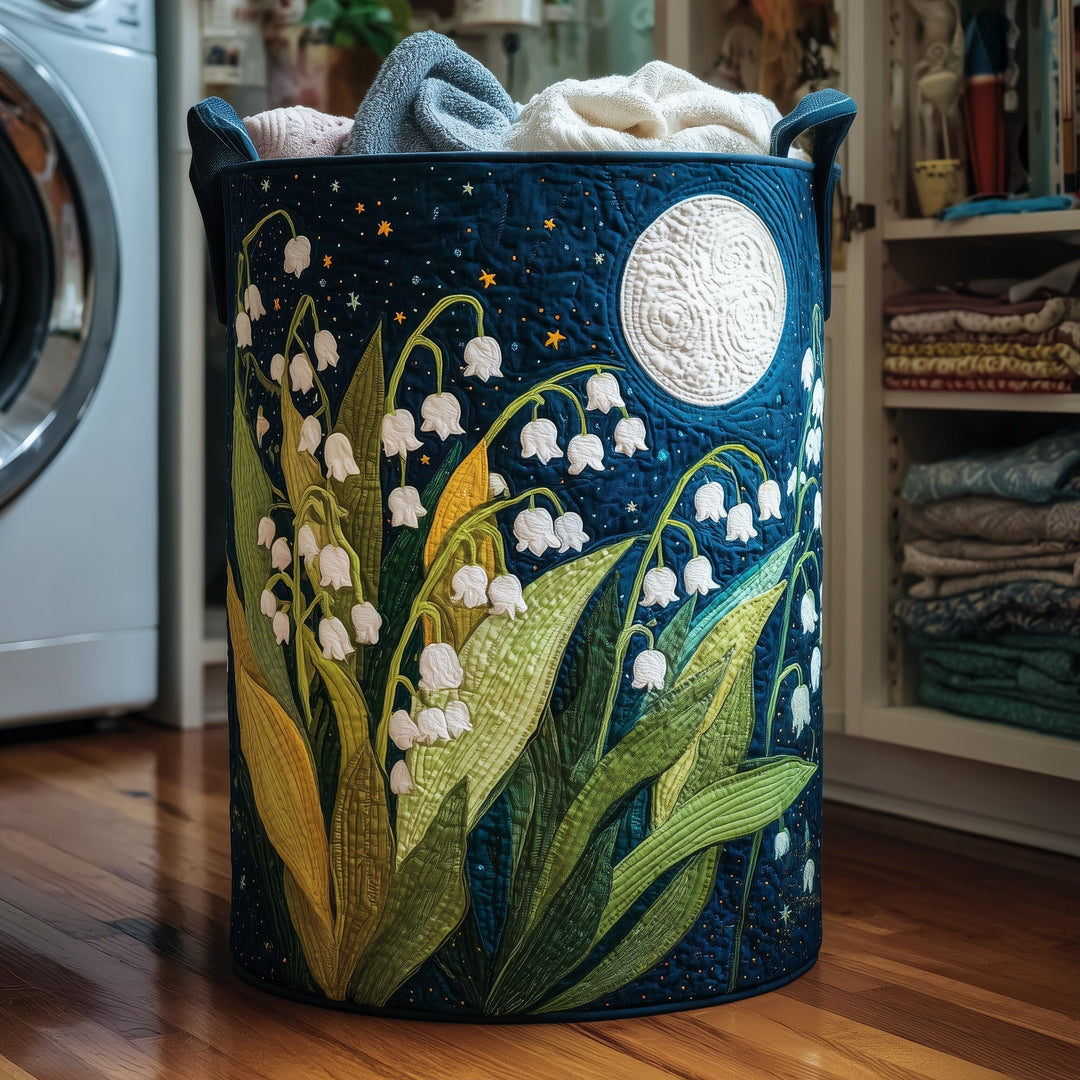 Gestoffeerde Wasmand Lelie