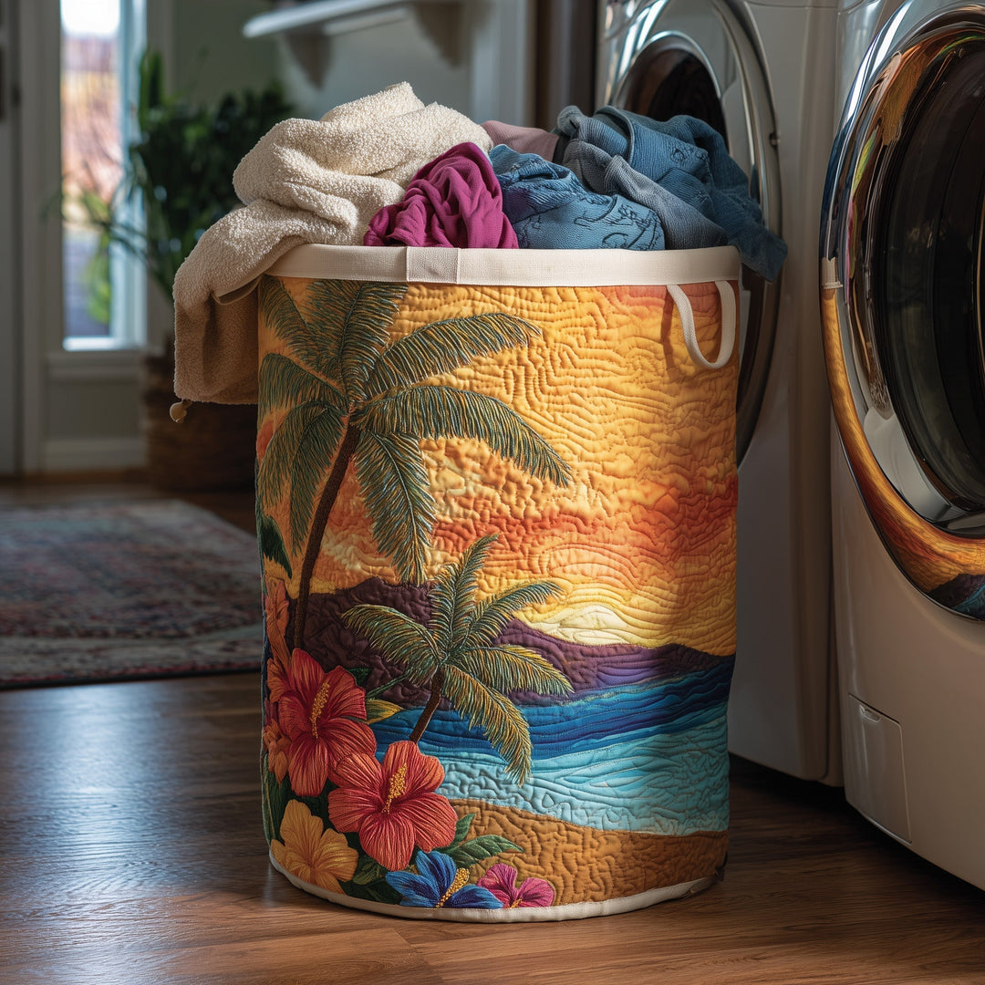 Gequilt Wasmand Ocean Breeze