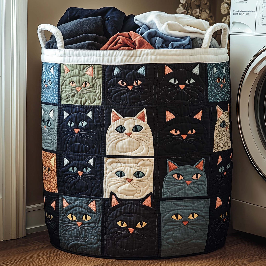 Gevoerde Wasmand Katten van Middernacht