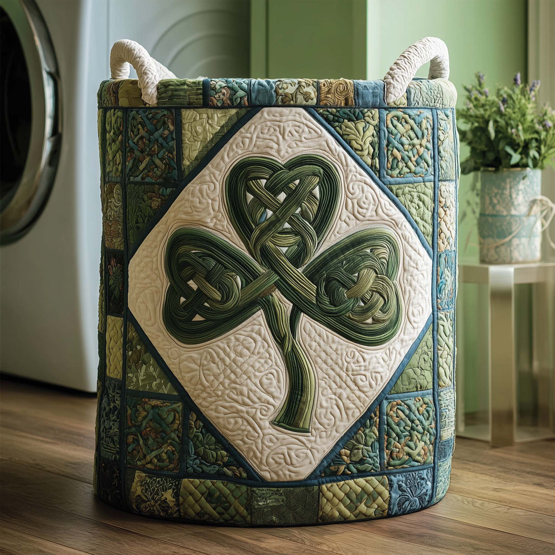Gequilt Wasmand Knoop Klaver