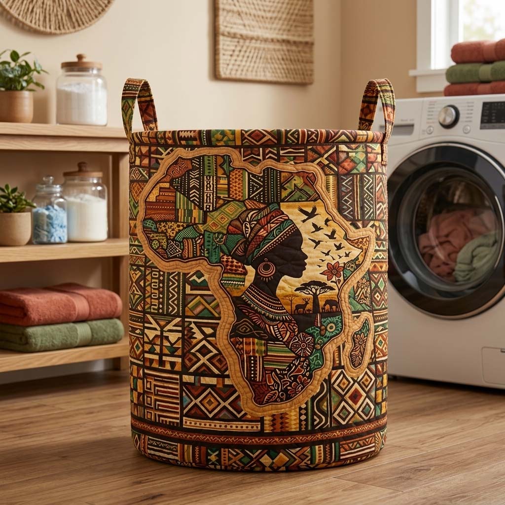 Gequilt Wasmand Erfgoed van Afrika